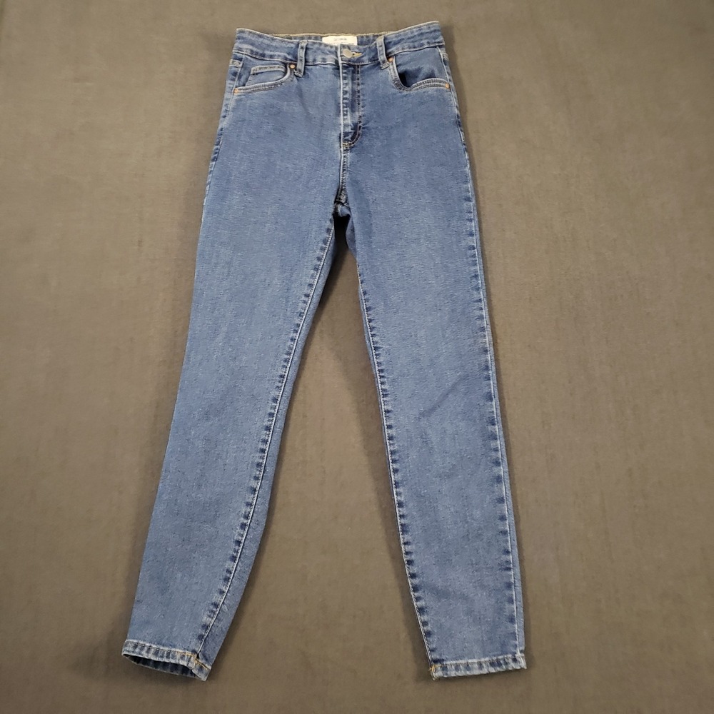 Cotton On Jeans Womens Size 6 High Cropped Skinny - Picture 1 of 11